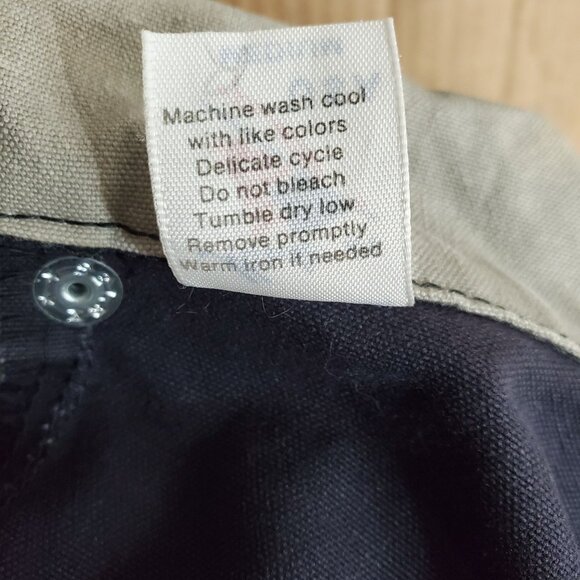 VTG Oilskin Full-Length Duster Coat With Cape Medium 100% Cotton Made In USA - Picture 16 of 16